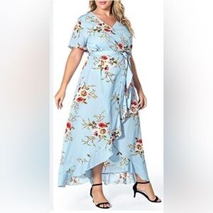 Farvalue 1X floral dress 👗 🌸